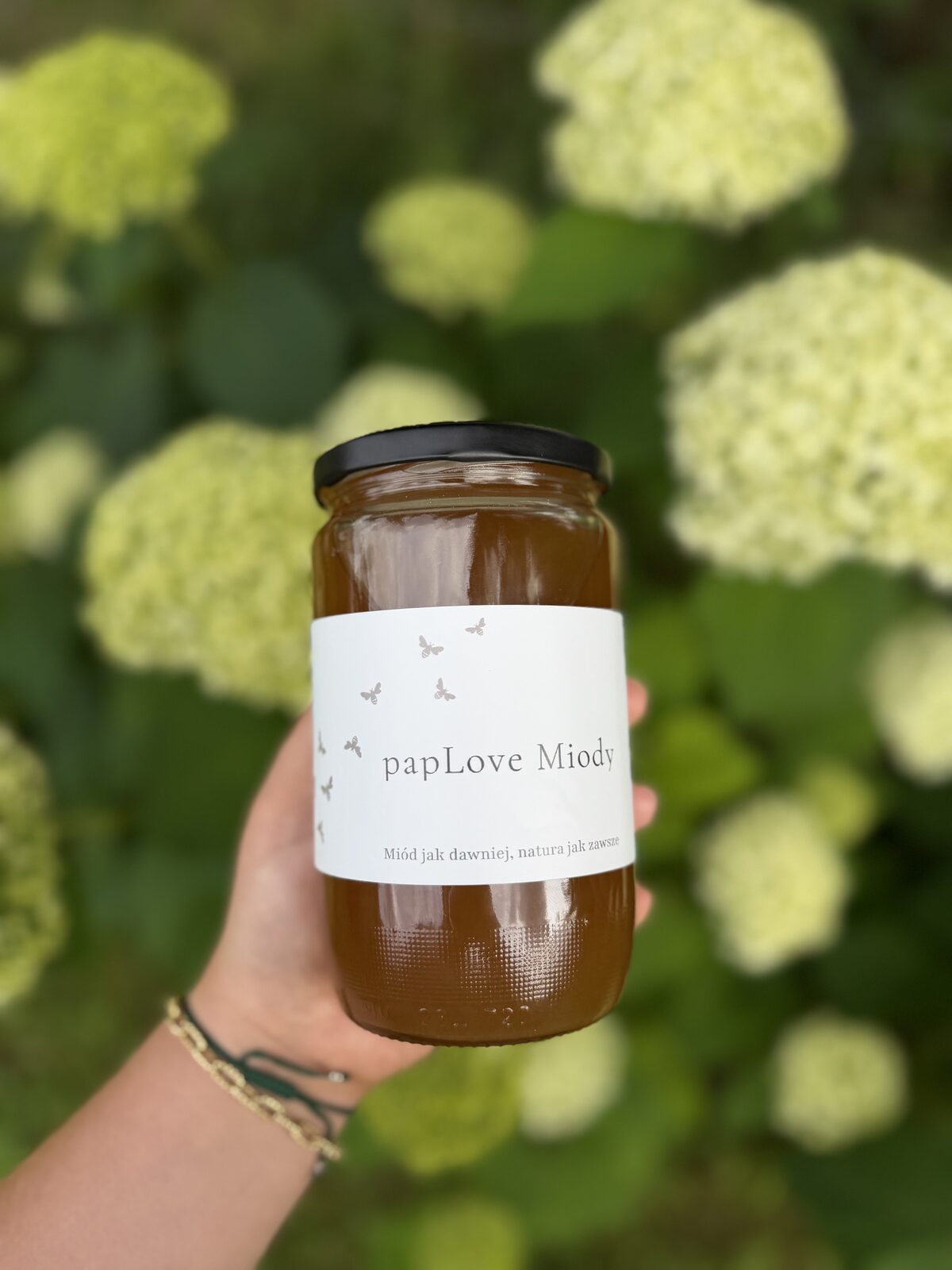 Makro miodu — słoik papLove